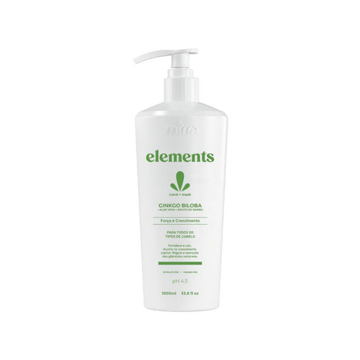 Conditioner Elements Fortalecimento Gincko 1L - Mirra - Corolla Beauty Supply