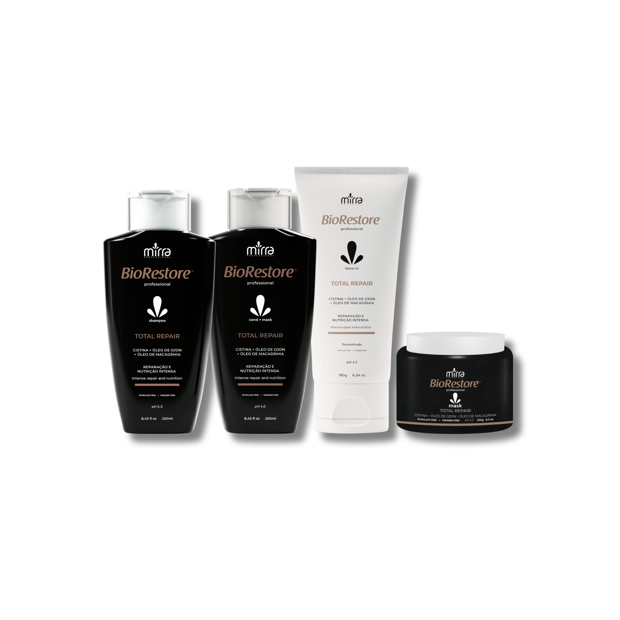 Kit Biorestore Total Repair Home Care - Mirra - Corolla Beauty Supply