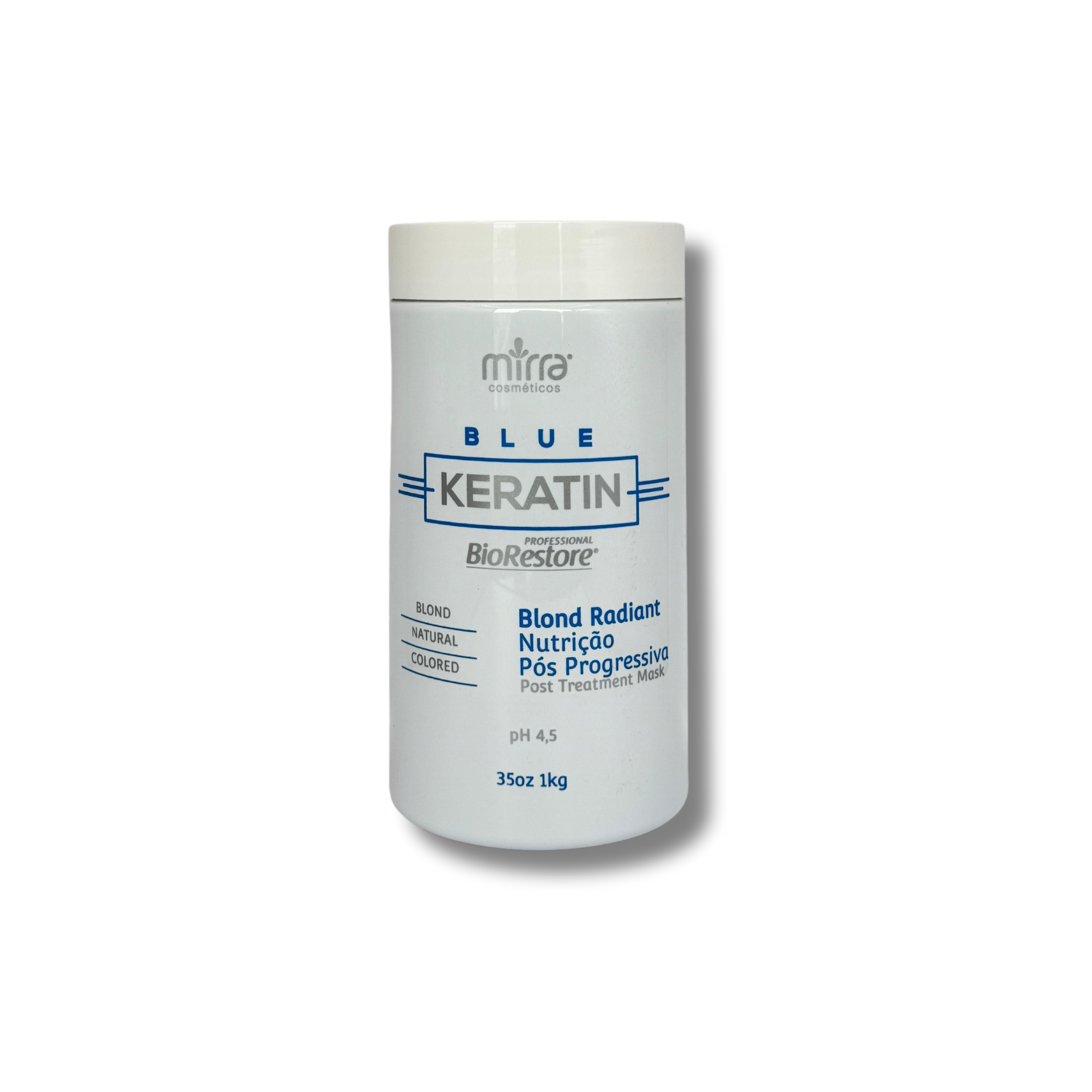 Mask Blond Radiant 1kg - Mirra - Corolla Beauty Supply