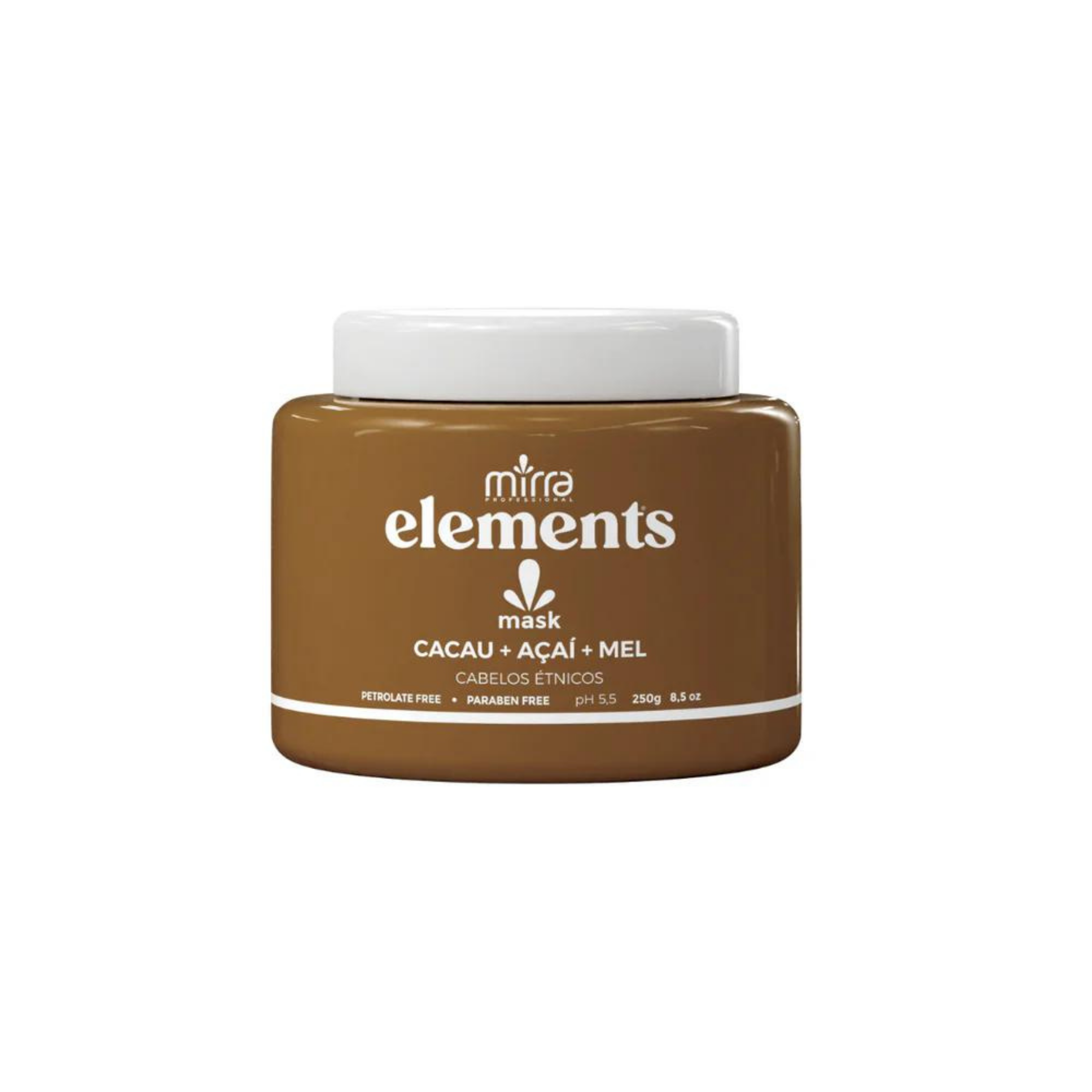 Mask Elements Cacau + Açai + mel - 500g - Mirra - Corolla Beauty Supply