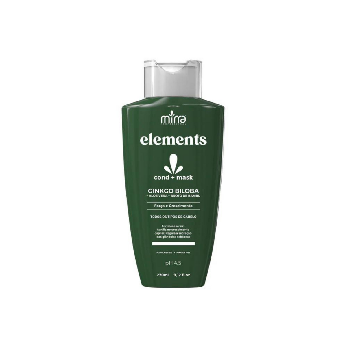 Conditioner Elements Fortalecimento Gincko - 270ml - Mirra - Corolla Beauty Supply