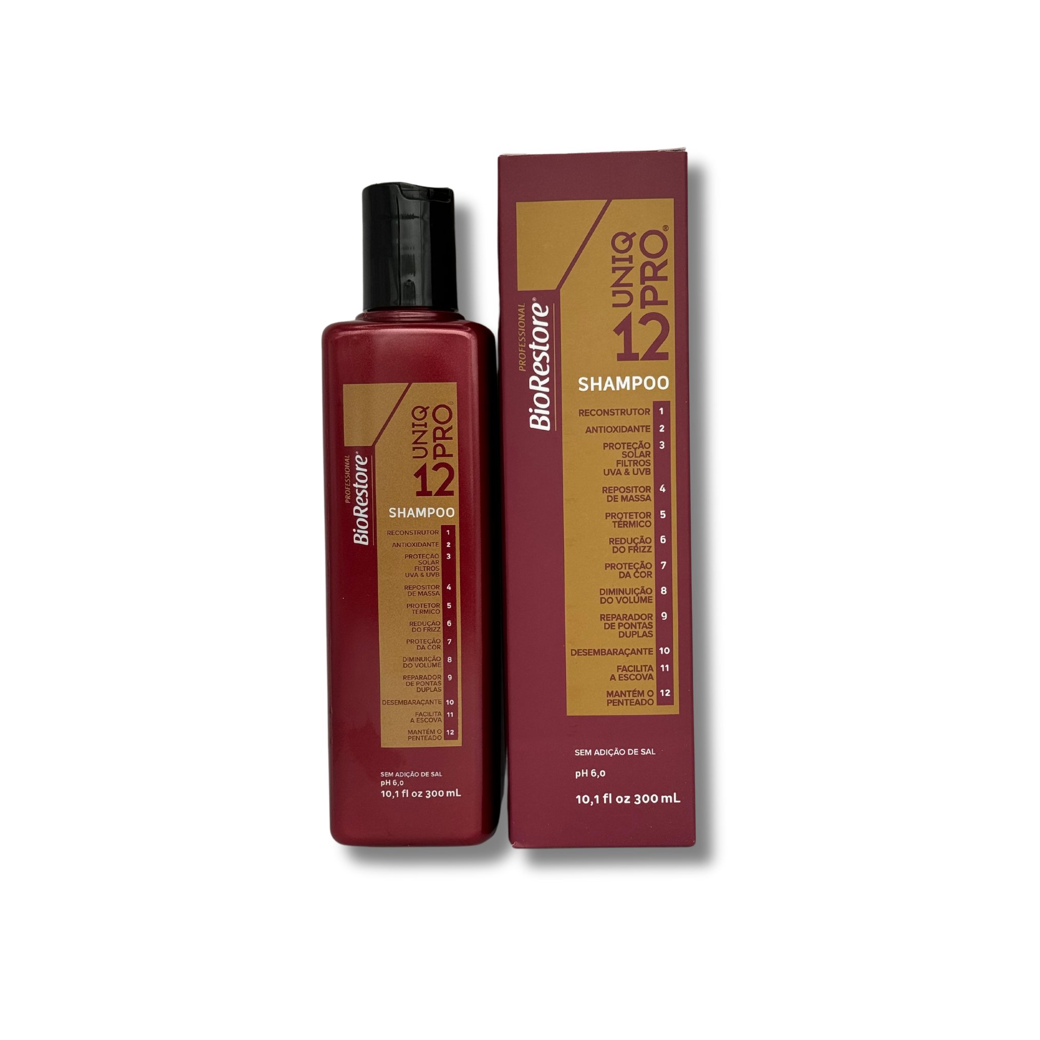 Shampoo UNIQ PRO - 300ml - Mirra - Corolla Beauty Supply